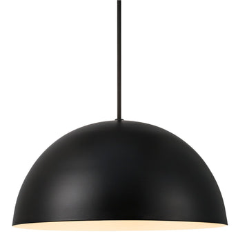 Ellen 30 Black Pendant