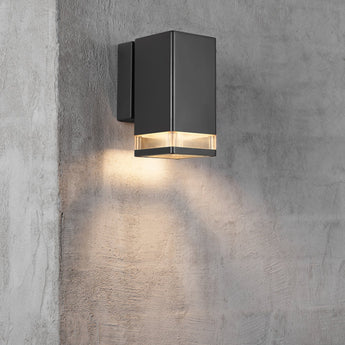 Elm Single Wall Light Black