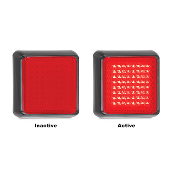 100RM 12VOLT & 24VOLT STOP/TAIL LAMP 49 LED'S