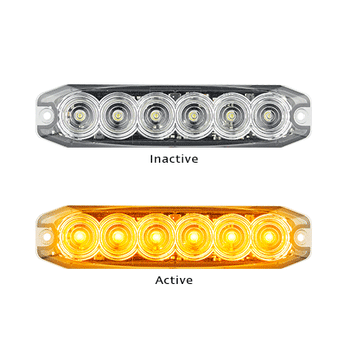 120035AMB AMBER EMERGENCY LAMP 14
