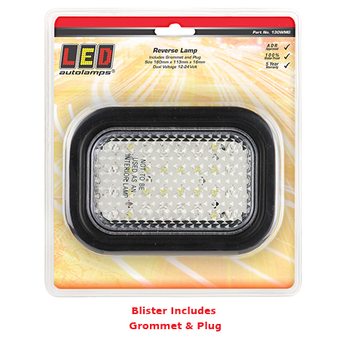 130WMG BLISTER PACKAGE 12 & 24VOLT REVERSE LAMP