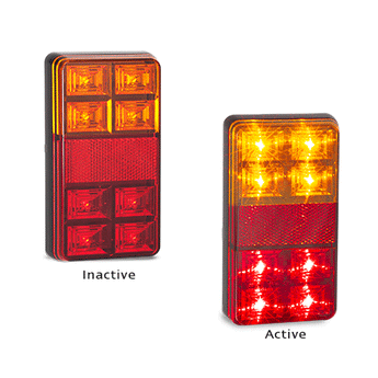 151BAR STOP/TAIL/INDICATOR LAMP WITH REFLECTOR