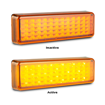 175A/2 FRONT INDICATOR AMBER LENS