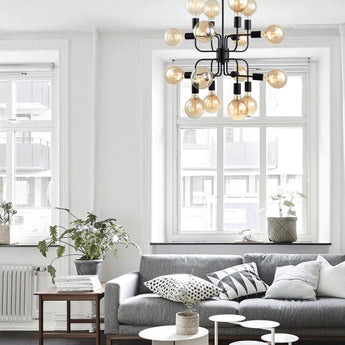 HEXADE: Interior Modern Abstract Pendant Light - 16 Lamps