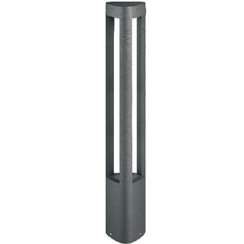 LED Surface Mounted Grey Bollard Lights IP54 3 Sections