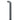 LED Surface Mounted Grey Bollard Lights IP54 Hoop