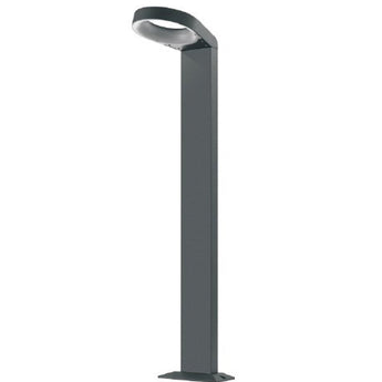 LED Surface Mounted Grey Bollard Lights IP54 Hoop