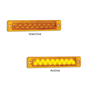 25A12 SLIMLINE LED INDICATOR LAMP