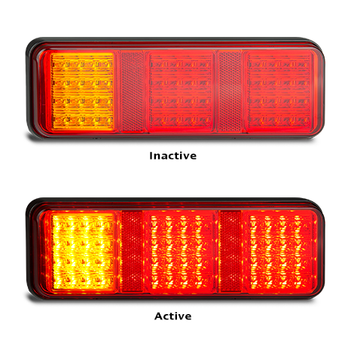 283ARR12B STOP/TAIL/IND WITH REFLECTORS 12