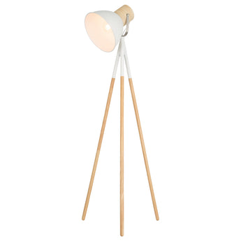 CALICO FLOOR LAMP MATT WHITE