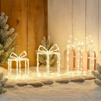 Acrylic Flat Giftbox -set of 3