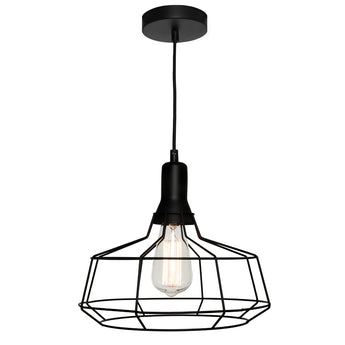 CAGE 1LT LARGE PENDANT