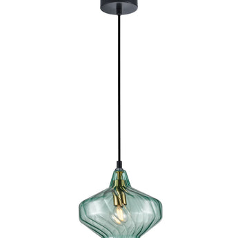 CAMPANA: Interior Wine Glass Shape Ribbed Pendant Lights
