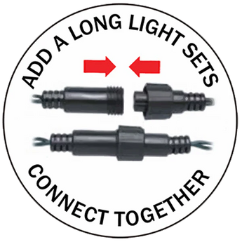 10m LED Connectable Rope Light - Green