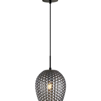 FOSSETTA: Interior Wine Glass Shape Dimpled Pendant Lights