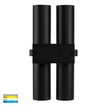 Luz TRI Colour Up & Down Wall Pillar Lights
