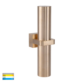 Luz TRI Colour Up & Down Wall Pillar Lights