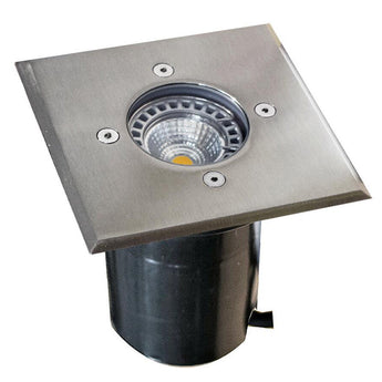 GU10 Inground Up Light (Square / 316 Stainless Steel Faceplate) IP67