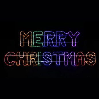 2.73m Merry Christmas Sign