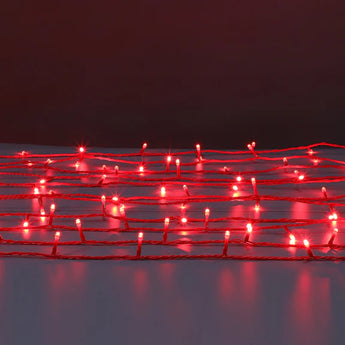 300LED connectable Coloured cable string light - RED