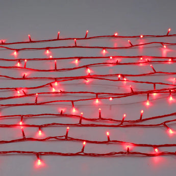 300LED connectable Coloured cable string light - RED