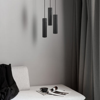 Tilo 3-Spot Pendant Black