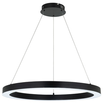 Medine 1Lt Large LED with Remote Pendant Light