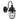 PAROL: Exterior Cylinder Brush Glass with Cage Wall Lights IP44