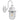 PAROL: Exterior Cylinder Brush Glass with Cage Wall Lights IP44