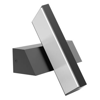 PLANA: Exterior LED Adjustable Wedge Surface Mounted Wall Lights IP65