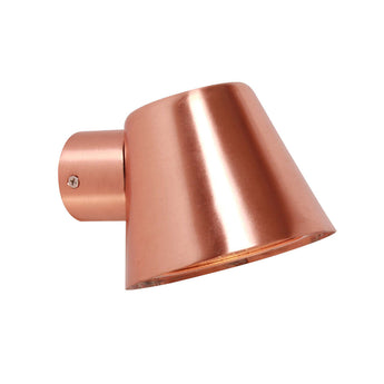 SKOPA: Exterior Glass Diffuser Flat Top Cone Surface Mounted Wall Lights IP44