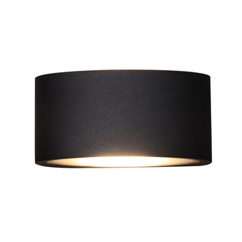 TAMA: LED Exterior Surface Mounted Curved Up/Down Wall Lights IP54
